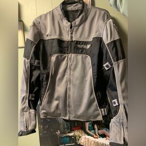 Fly Racing Motorcycle Riding Jacket in Silver, Street Coolpro II Mesh Jacket
